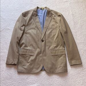 GAP Khaki Jacket with Sky Blue Interior
